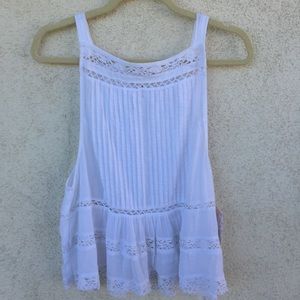 FREE PEOPLE| white tank